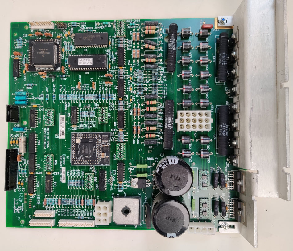 PerkinElmer Clarus GC N6559074 issue D QTR Step Controller Board PCB