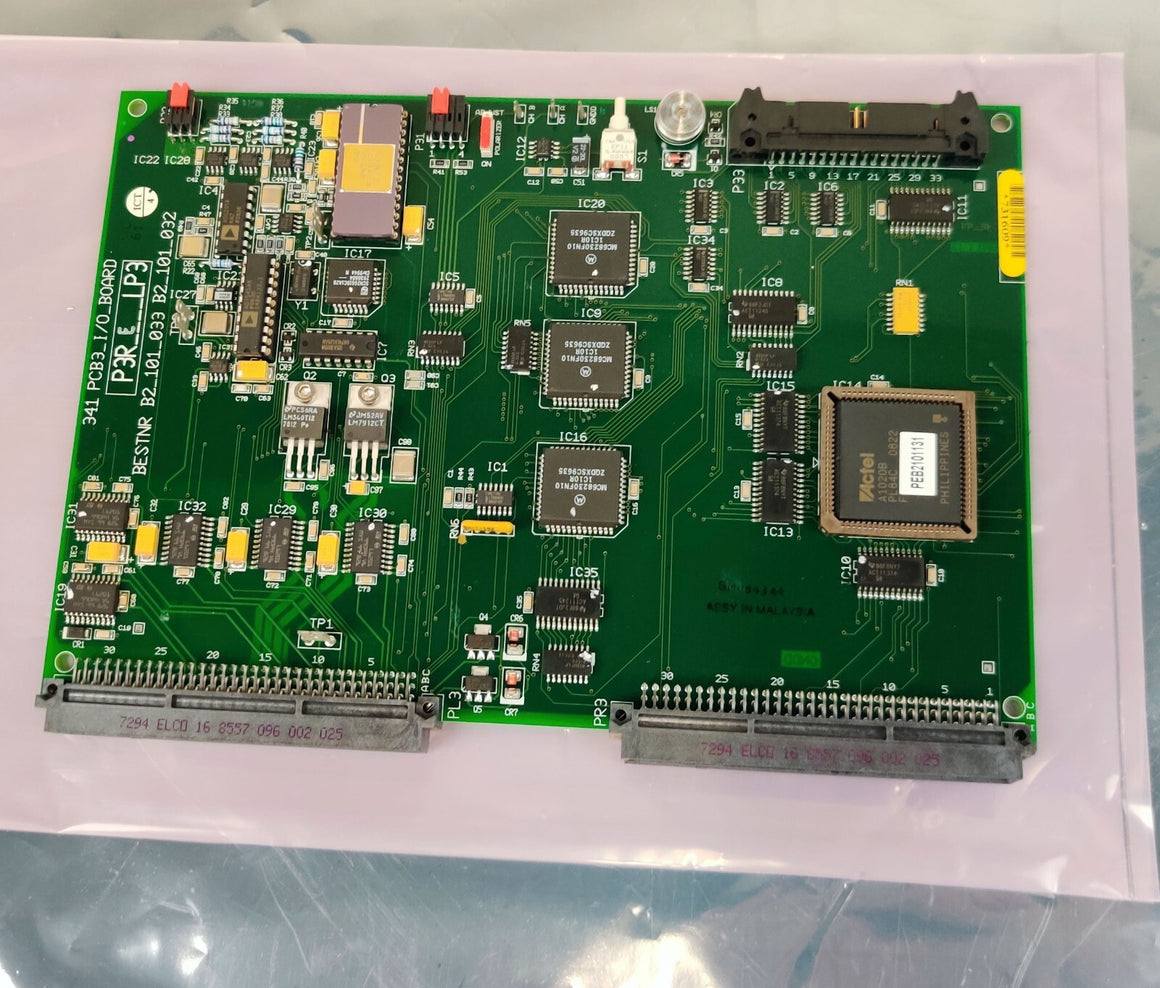 Perkin Elmer Polarimeter 341 PCB 3 I/O Board B2-101-033 B2101-032