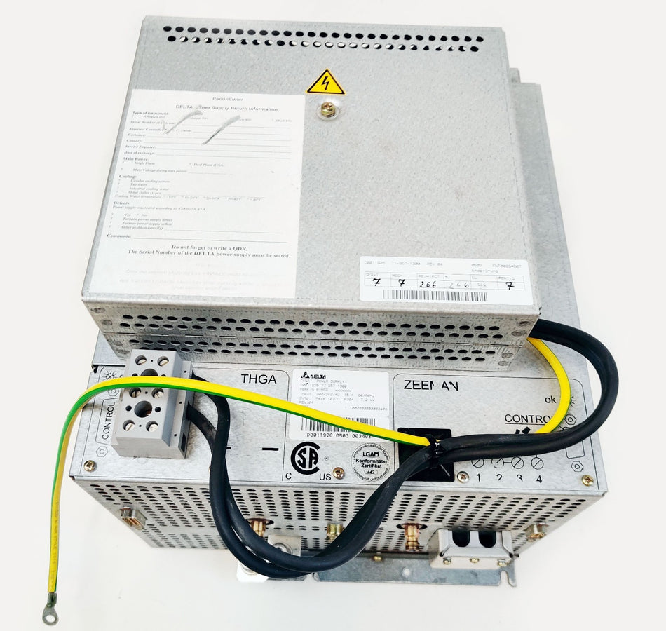 Delta PerkinElmer THGA Zeeman Furnace Power Supply 10VDC 820A 7.2kW EOE18020222