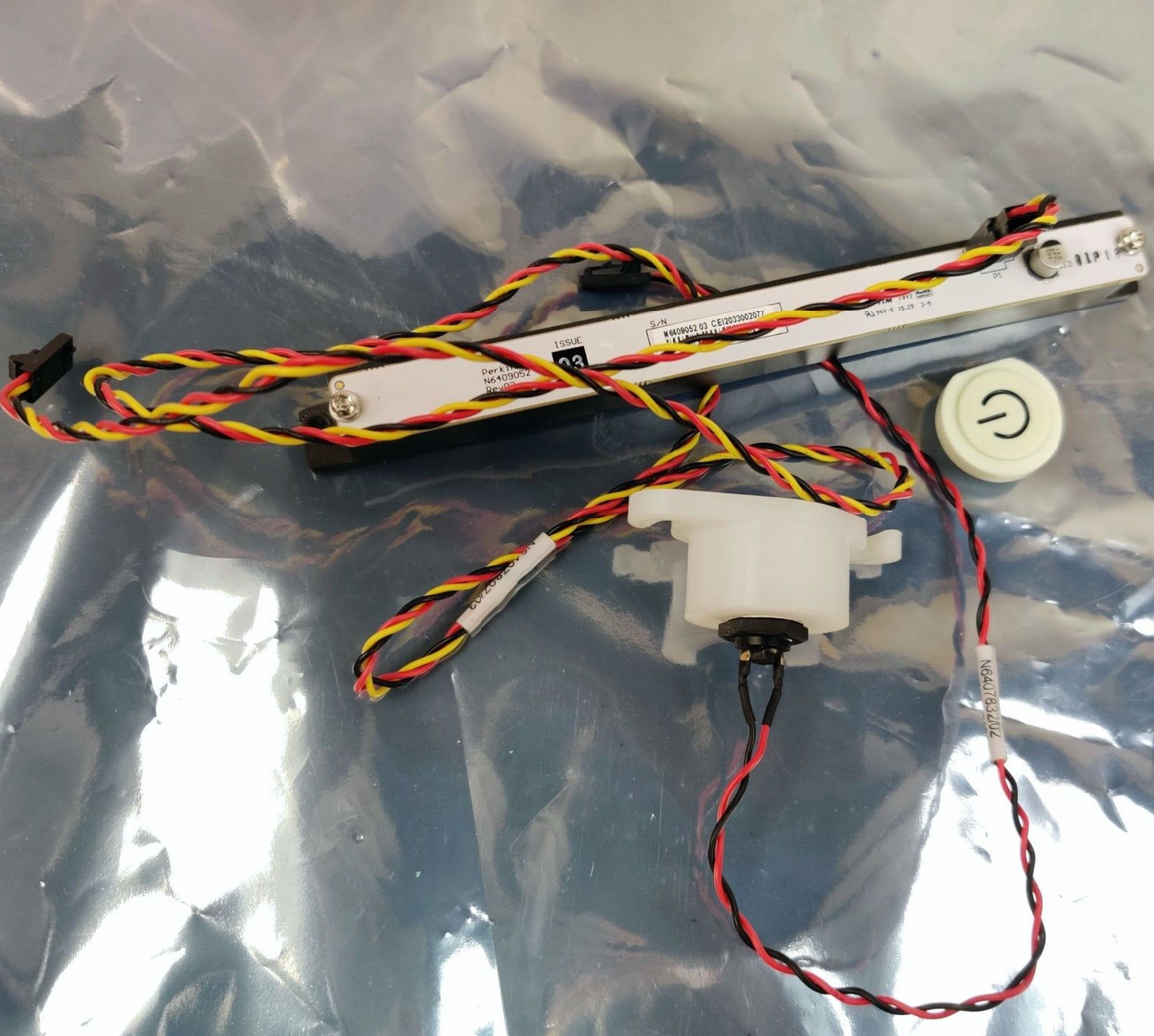 PerkinElmer 2400 GC/MS N6409052 Power Button Assembly