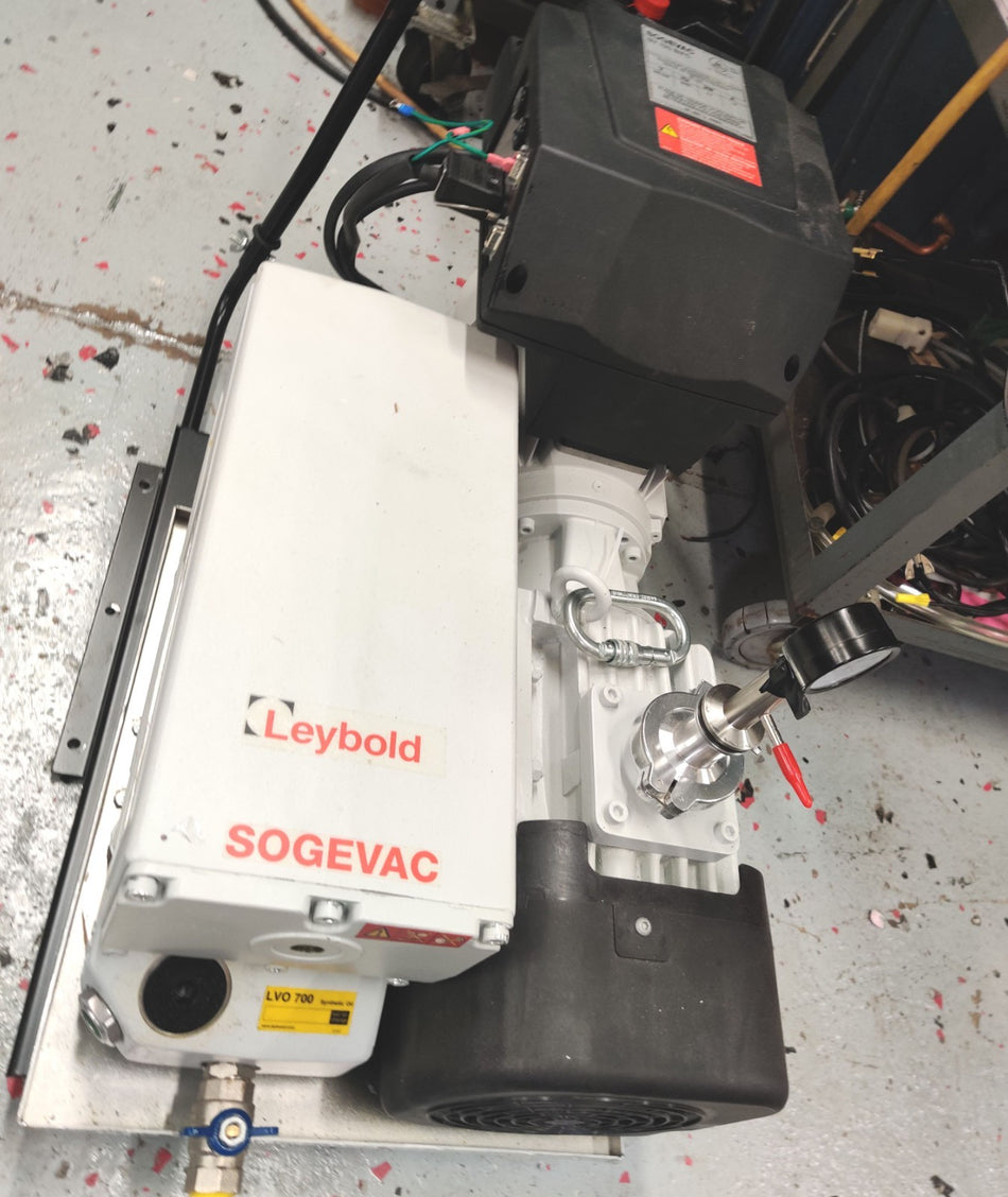 Sogevac Leybold SV120BIFC 960563V3001 Vacuum Pump SV 120 BIFC Working