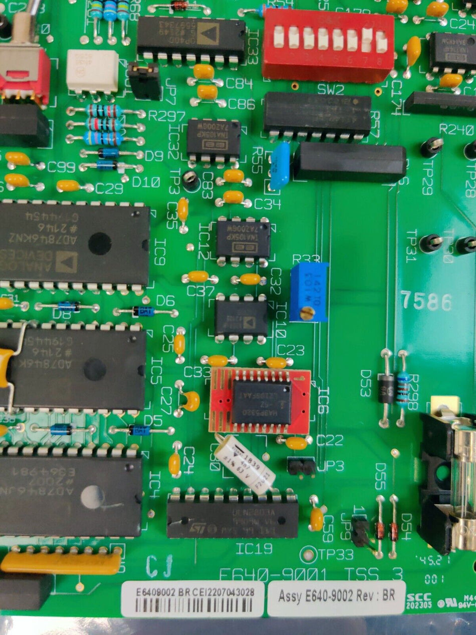 PerkinElmer Clarus 600 S, 580, SQ8 N6480090 PCB GCMS Board Assy E640-9002