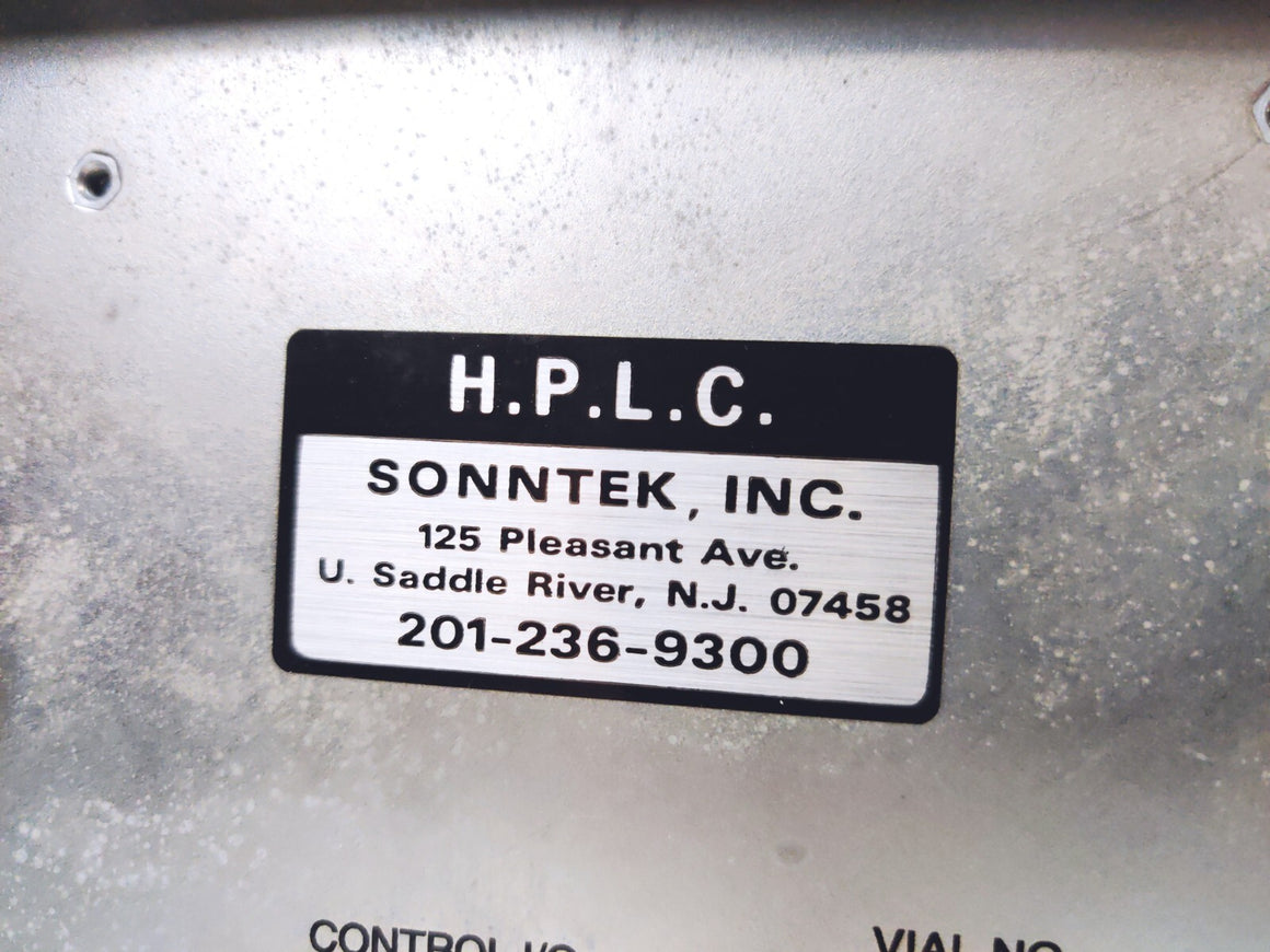 Spark Holland Autosampler HPLC LC System Basic Marathon 96 Vial Cap model 816 - 