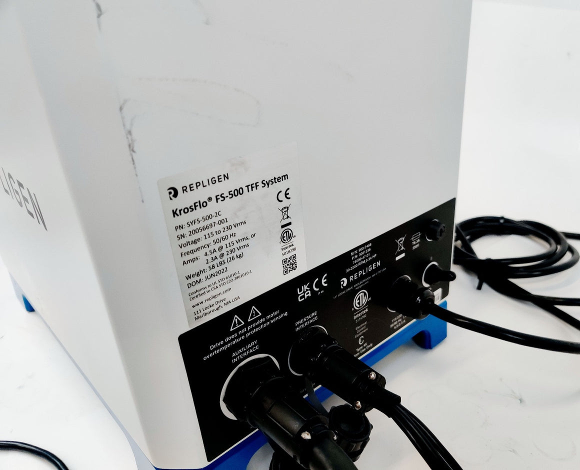 Spectrum Labs KrosFlo TFF System Pump w Head, Scale. Repligen Masterflex 74000