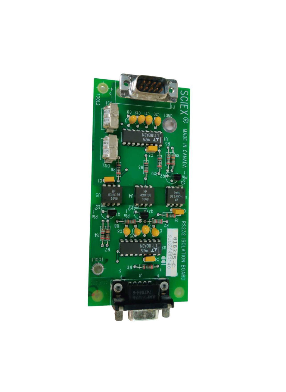 PerkinElmer Sciex Elan 9000 6000 DRC RS232 Isolation Board 016335 Working