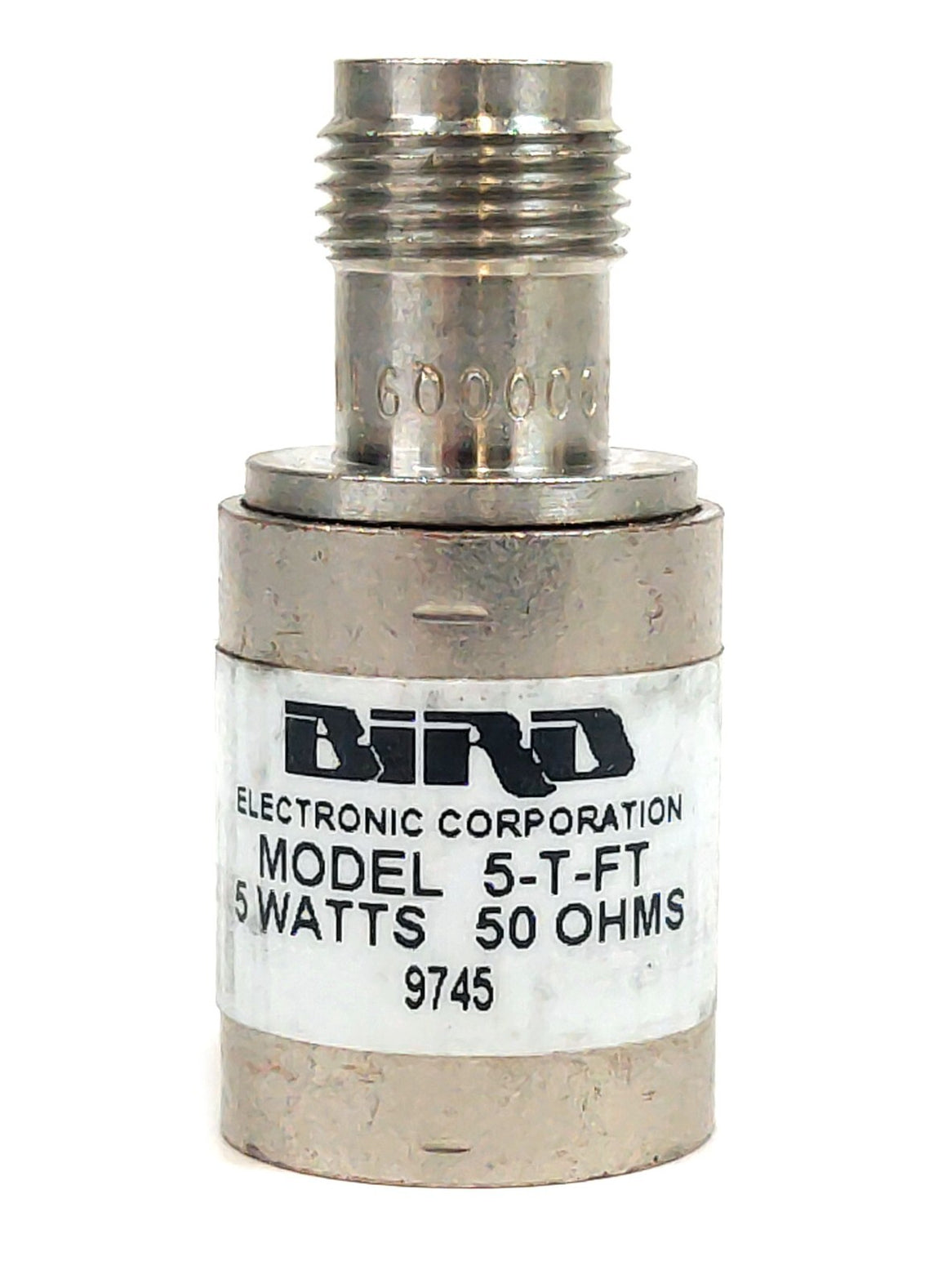 Bird Technologies 5-T-FT TNC Female Connector RF Coaxial Termination 5W 4GHz 50O