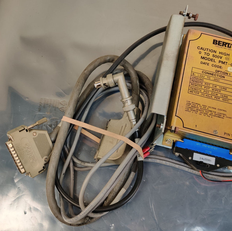 Spellman Spellman Bertan PMT-05C DC-DC HV Power Supply 500V Working Tested ELAN DRC Plus