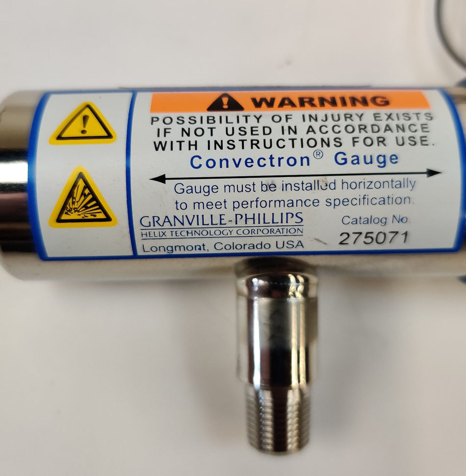 MKS Granville-Phillips 275071 Convectron Gauge Vacuum Varian 300-MS Thermo LCQ