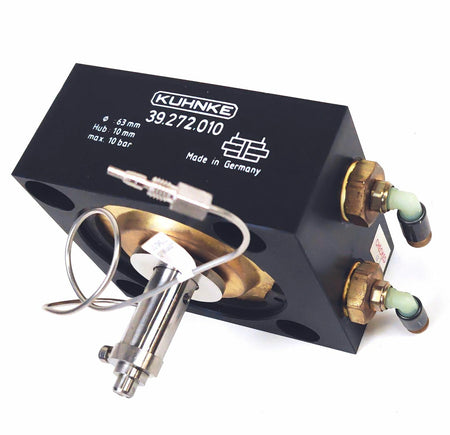 Kuhnke 39.272.010 Double Acting Clamping Cylinder HPLC 63mm, 10 mm Hub