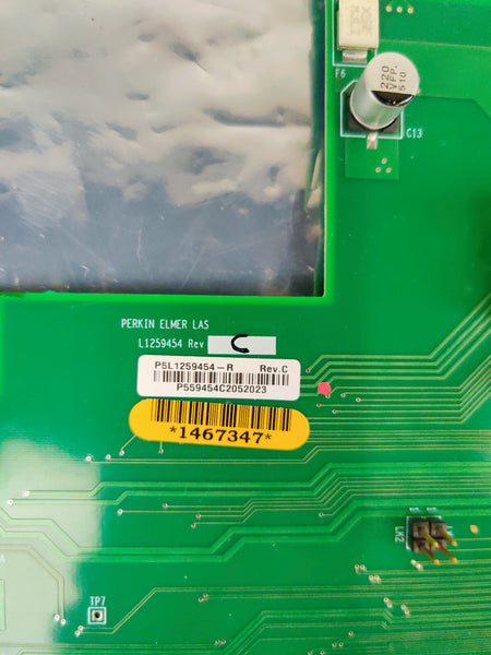 PerkinElmer Spectrum FT-IR Spectrometer L1259454 rev C Interconnection Board