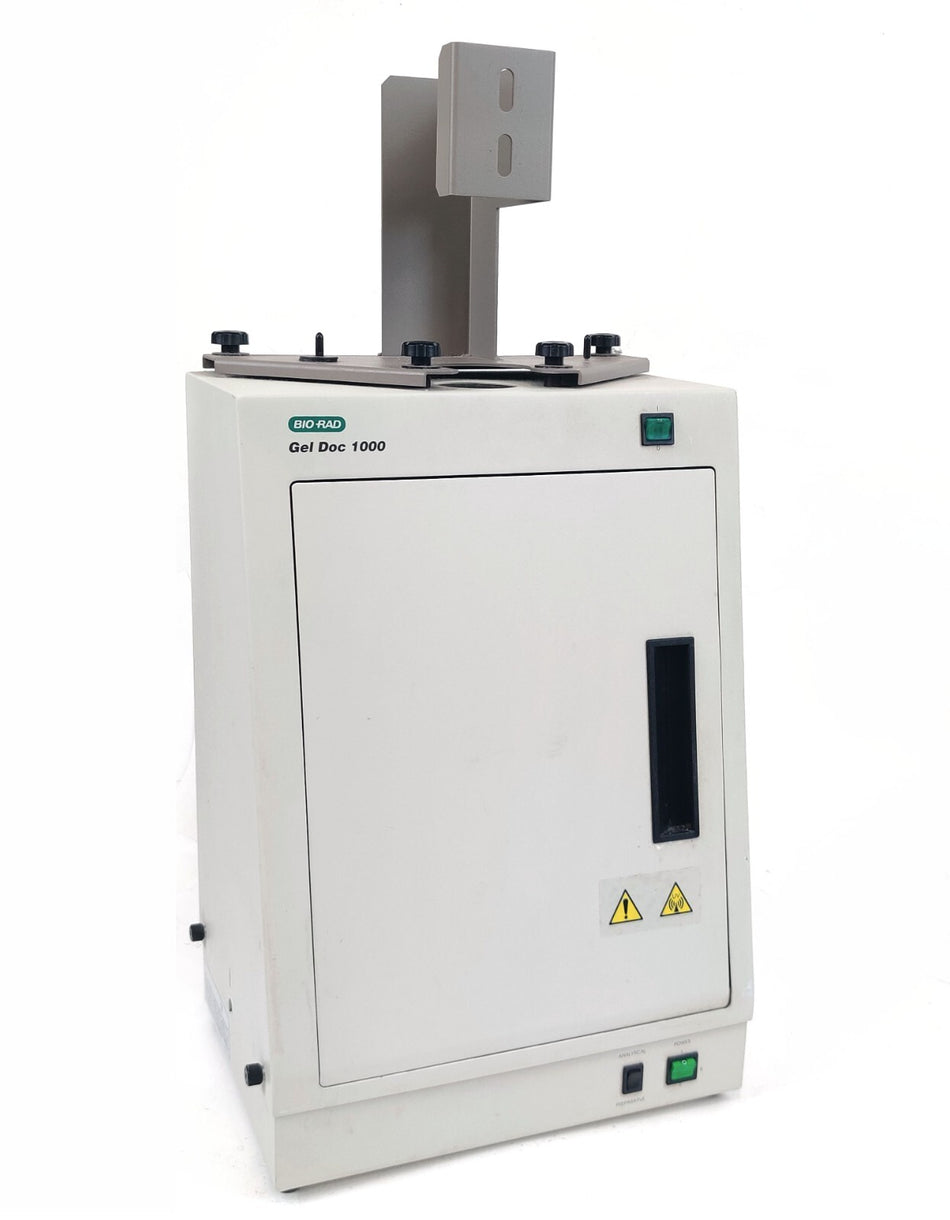 Bio-Rad Gel Doc 1000 Darkroom Universal Hood UV Transilluminator Imager Power On