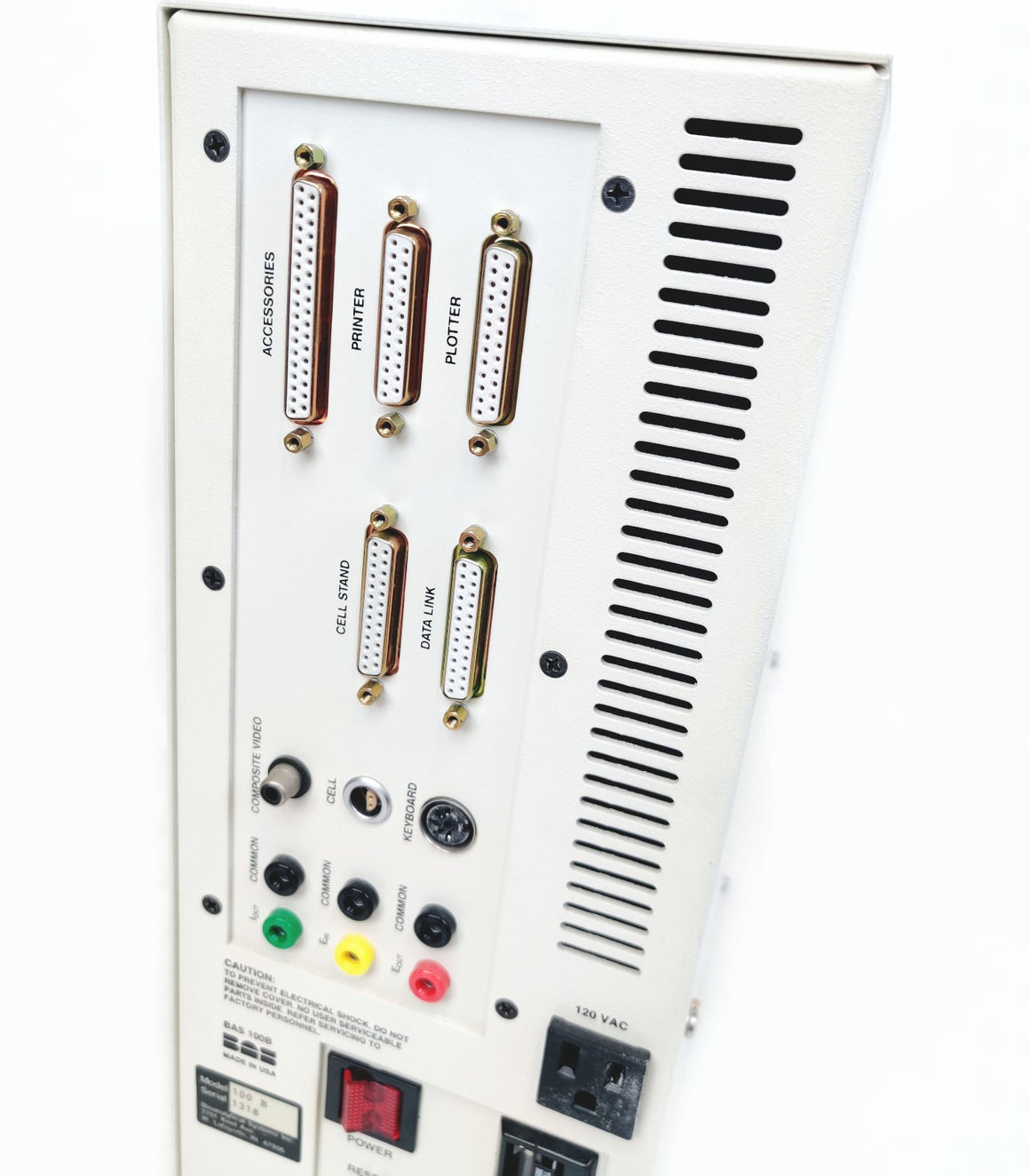 BAS 100B Electrochemical Analyzer Bioanalytical Systems for C-2 Cell Power Test