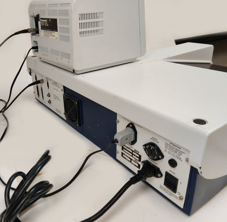 GE Akta Pharmacia LKB 2222-010 UltroScan XL Laser Desintometer w Display Monitor - 