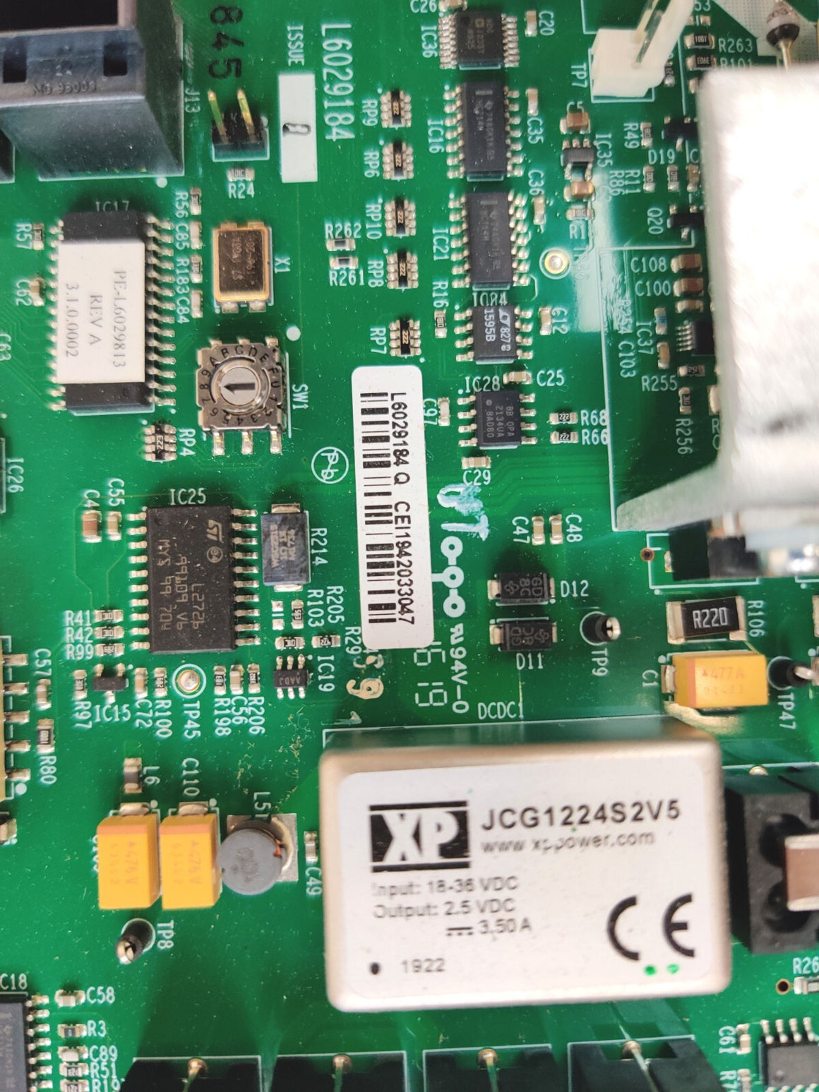 PerkinElmer Lambda 3 UV/VIS Spectrophotometer L6029184 Detector Board