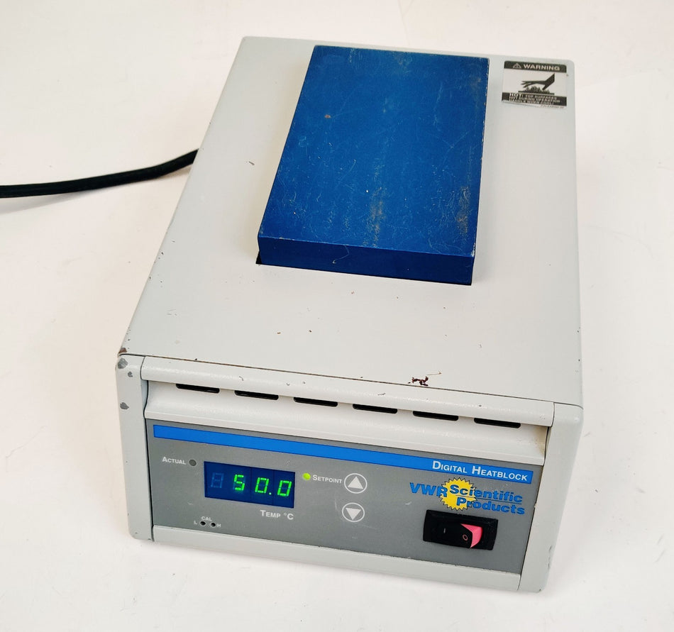 VWR Digital Dual Heat Block II, Dry Incubator 150°C 13259-052 w/ Block Tested