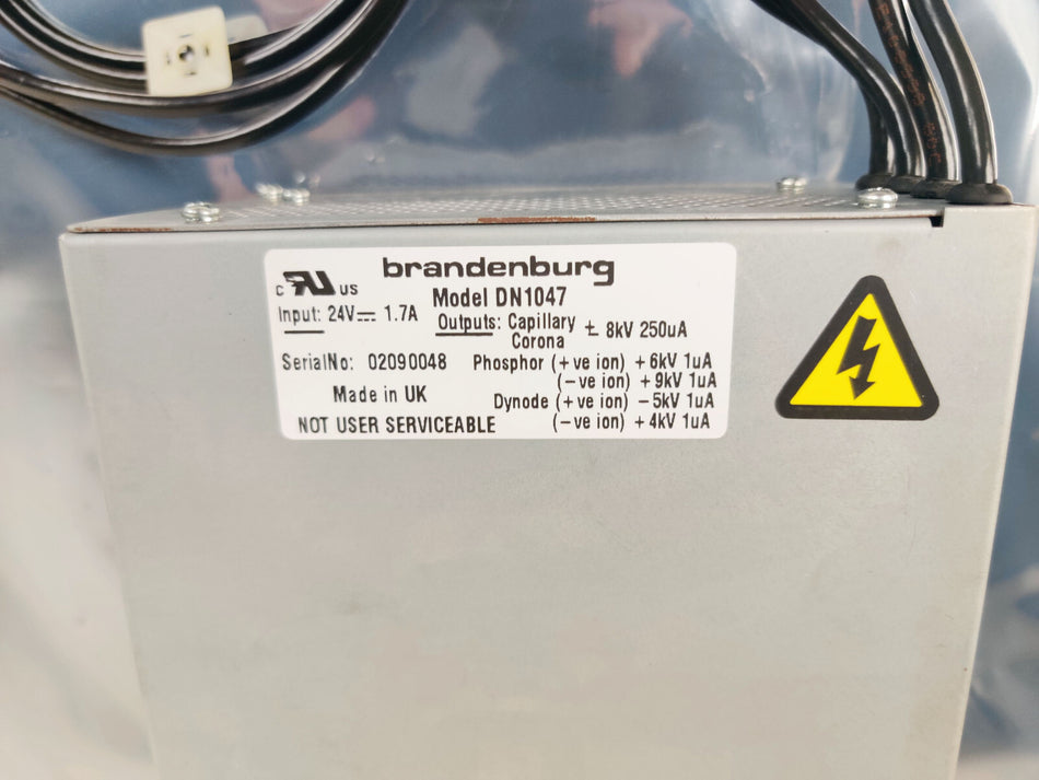 Waters Micromass ZQ MS Brandenburg DN1047 8kV Power Supply 250uA