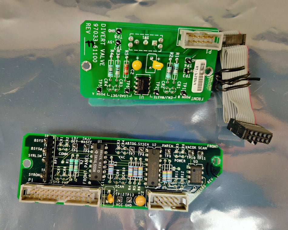 Thermo Thermo 97033-61080 PCB Front Panel w 97033-61100 Divert Valve for TSQ Quantum MS