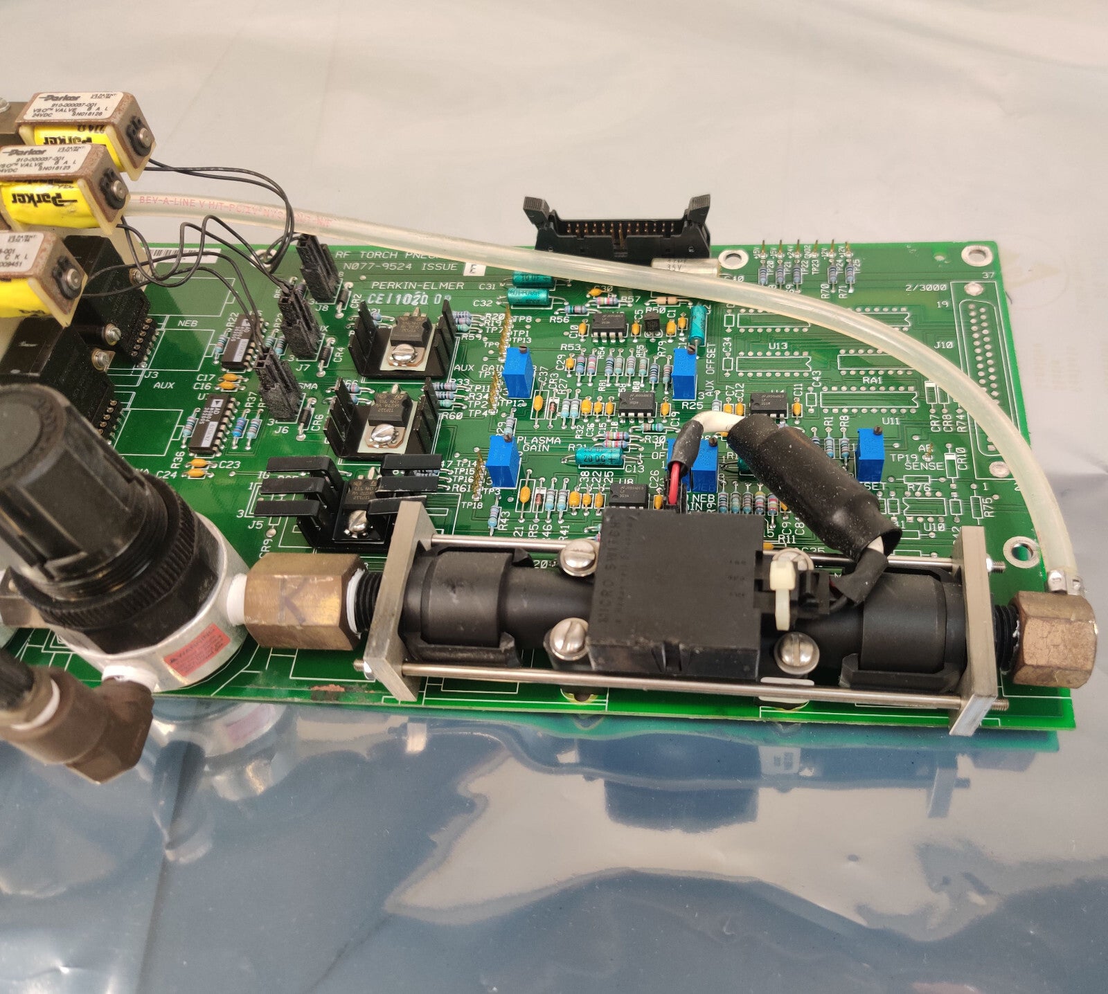 RF Torch Pneumatics PCB PerkinElmer N0779524 Avio Optima ICP OES