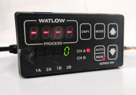 Watlow 999 Series Temperature Controller 2-CH 999D-11FF-AARG 100-240V *Tested
