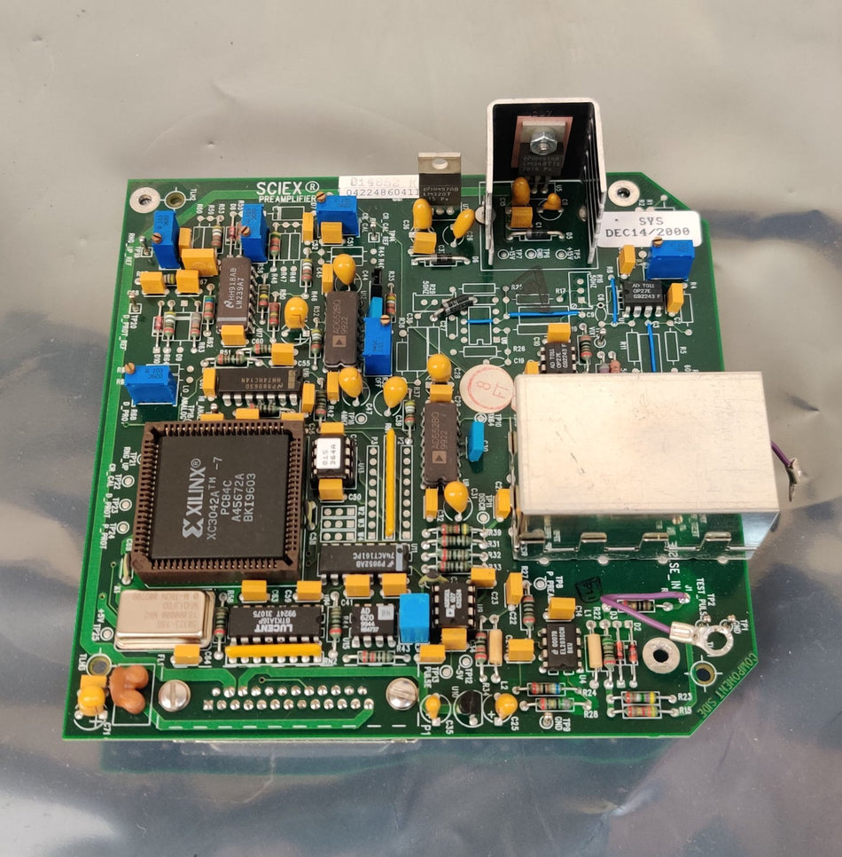 PerkinElmer Sciex ELAN DRC Plus ICP-MS Preamplifier Board 014862 K Working