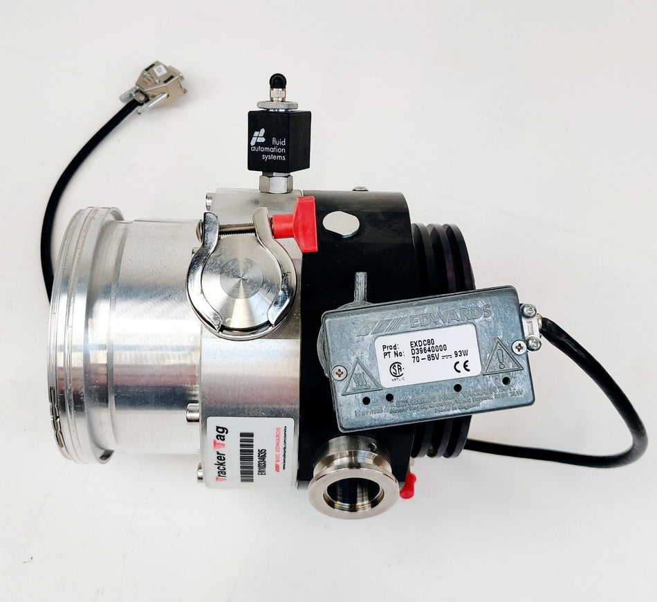 Edwards EXT 255HI Turbo Vacuum Pump DN100-ISOK B753-03-000 w EXDC80 Controller