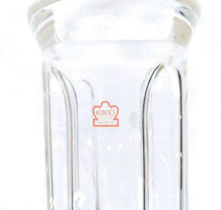 KONTES 500ml Cylindrical Reaction Vessel Flask with Indents, Conical Flange