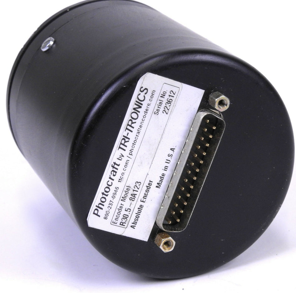 Photocraft R30 Industrial Absolute Encoder 10 Bit R30.5-8A123 1/2" Shaft