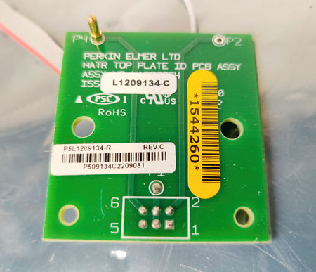 PerkinElmer Spectrum Two FT-IR HATR Top Plate PCB Assembly L1209134 rev C