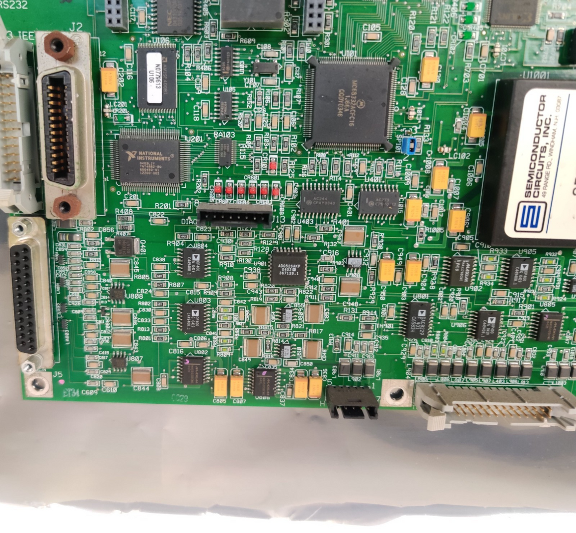 PerkinElmer N0779614 issue A Control Board IEEE RF CTRLR/LIMIT Optima DV Tested