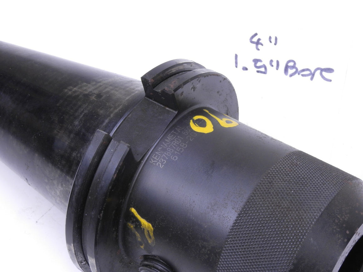 Kennametal CV5 CAT50 Shank End Mill Adapter Holder, 1 1/4", 1 1/2" Select One