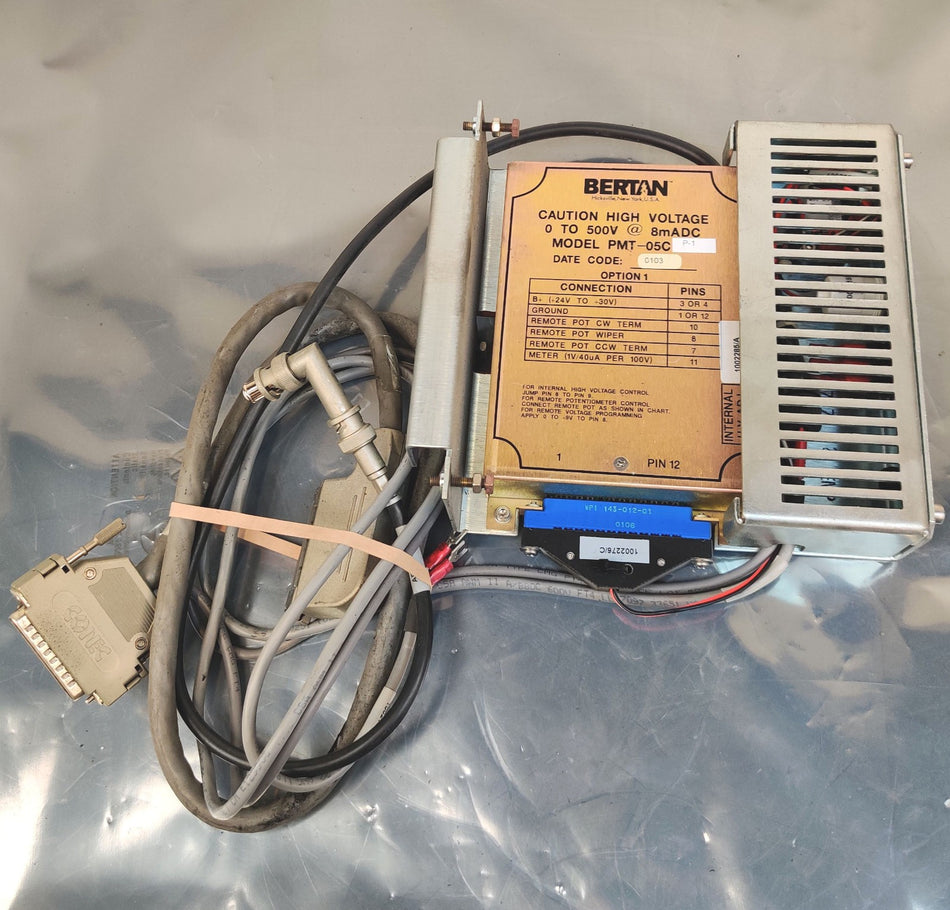 Spellman Spellman Bertan PMT-05C DC-DC HV Power Supply 500V Working Tested ELAN DRC Plus