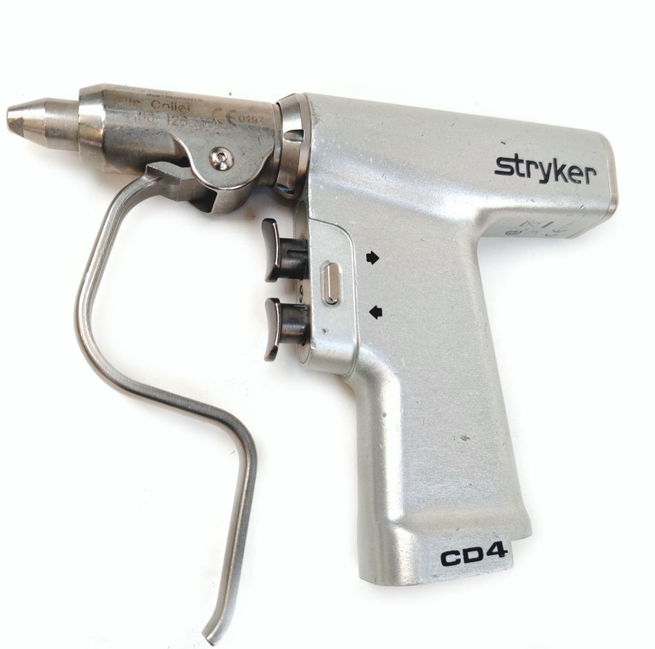 Stryker 4405 CD4 Cordless Driver Dual Trigger w 4100-125 Pin Collet .078" - .125