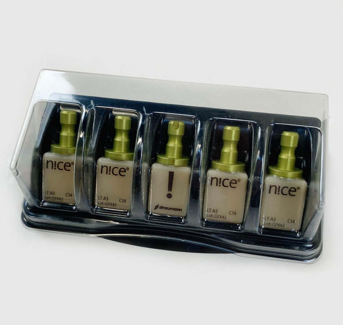 Straumann nice CEREC Glass Ceramic Block LT A1 A2 A3 A3.5 CAD CAM C14 Block 5pc