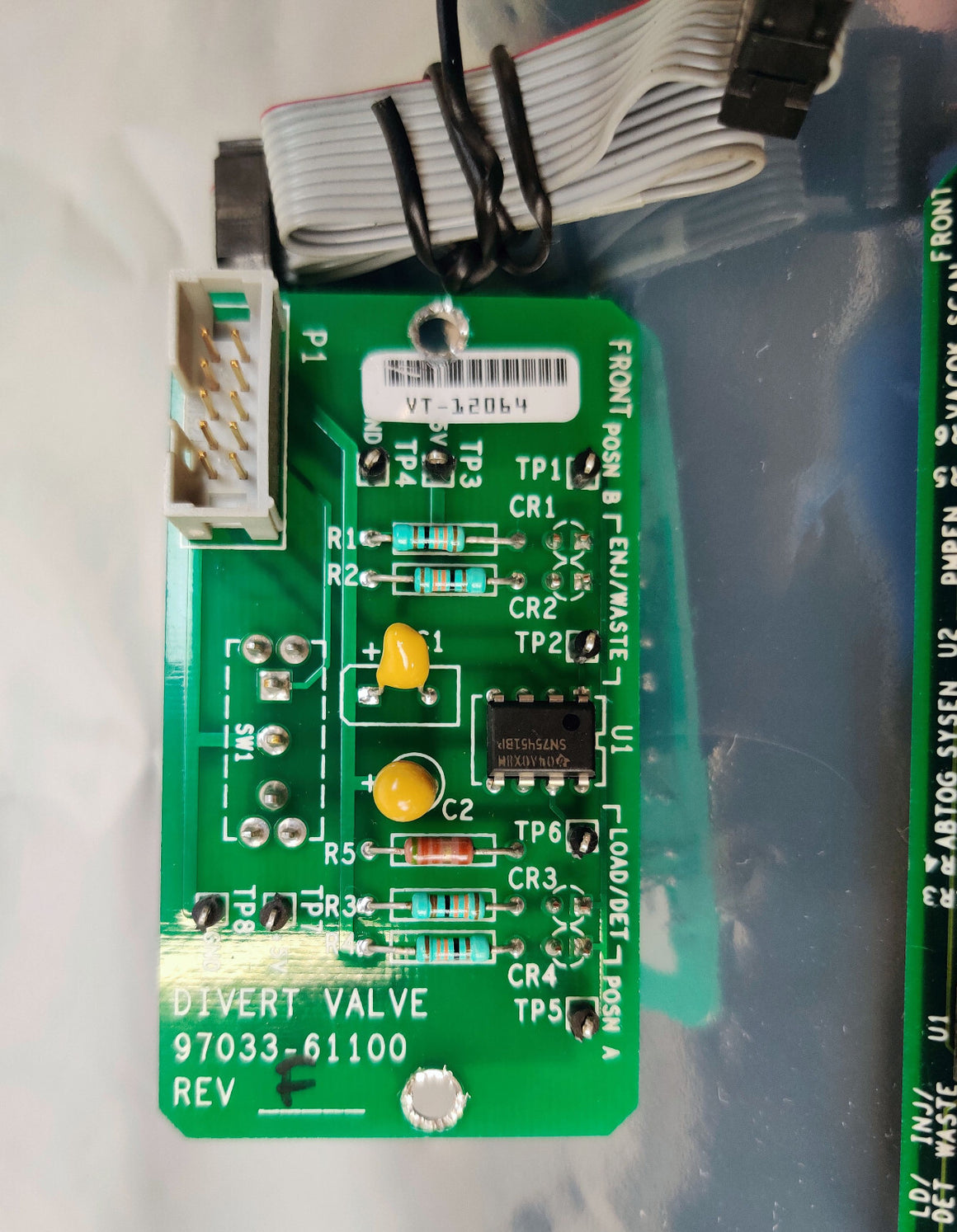 Thermo 97033-61080 PCB Front Panel w 97033-61100 Divert Valve for TSQ Quantum MS