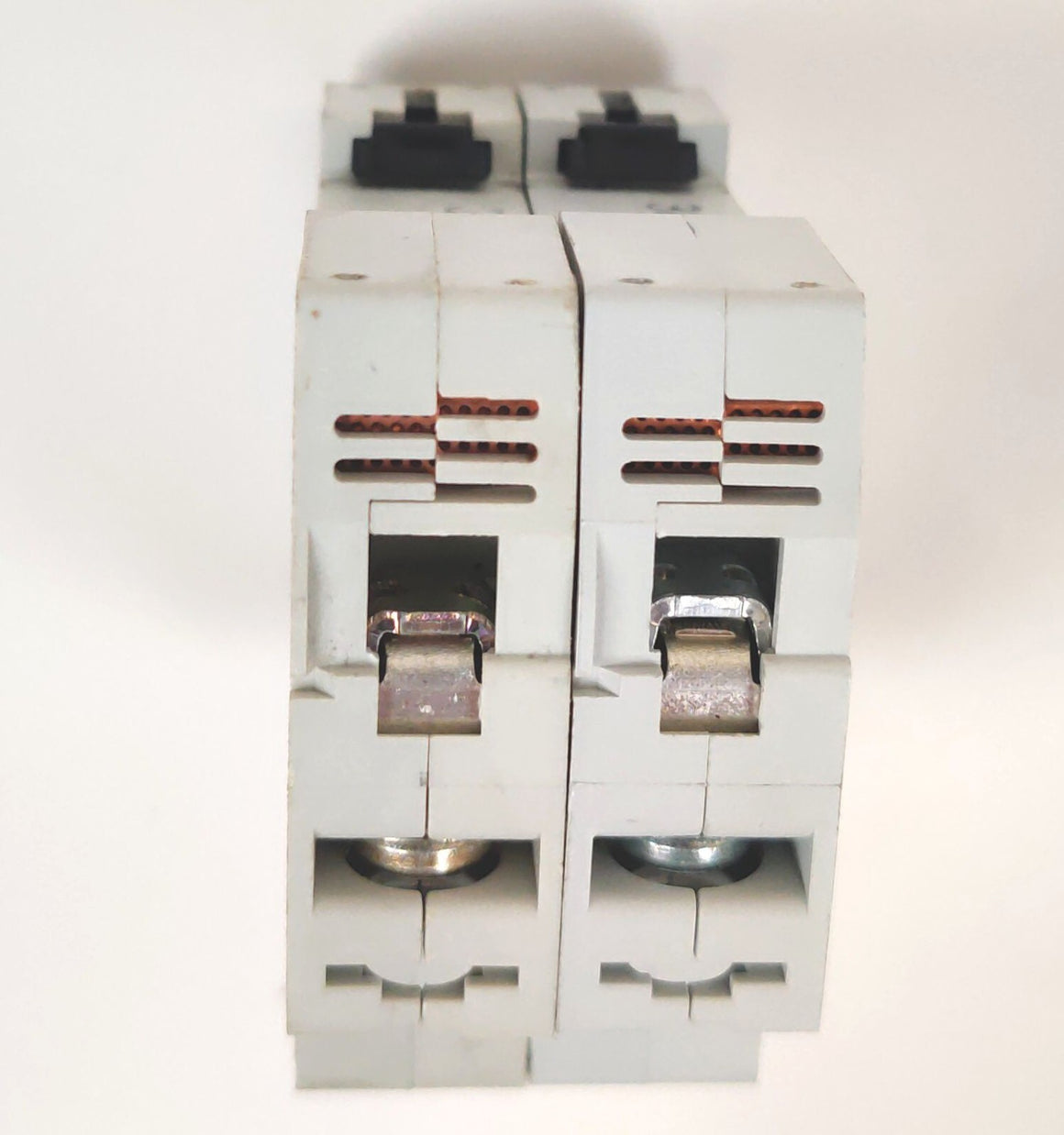 Lot of 2 Allen-Bradley 1492-SP1C020 type C and B Circuit Breaker, 1-P, 2A
