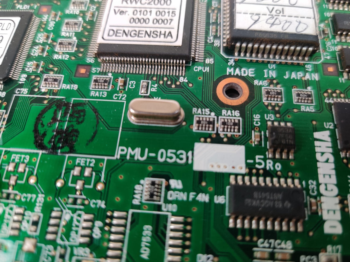 Dengensha PMU-0531 Circuit Board Ver. 0101 0015 for RWC-2000 Weld Control - 