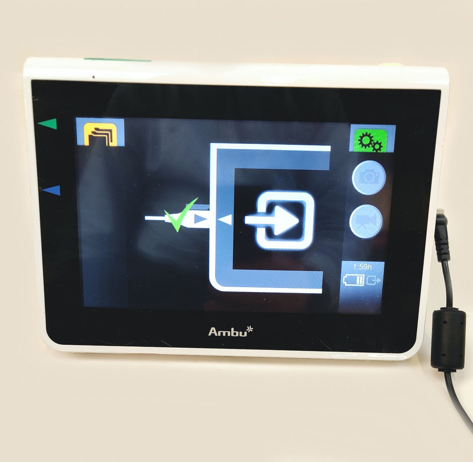 Ambu aView Portable Video Monitor 405002000 with Power Adapter Working