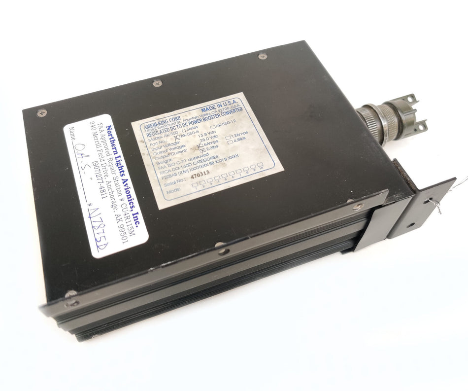 Ameri-King AK-550-6 Regulated DC to DC Power Booster Converter Out: 28VDC 6Amps