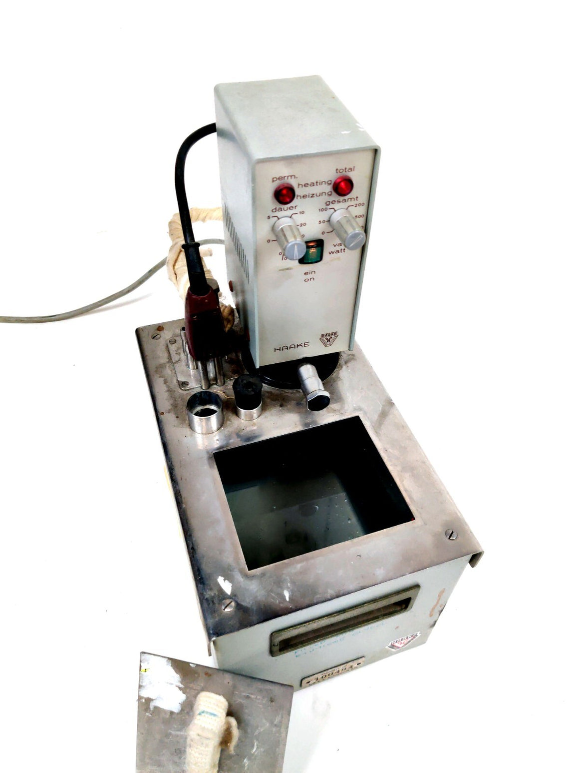 Haake Type FS Circulator Heated Water Bath compare D1 & L Water Bath - 
