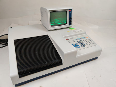 GE Akta Pharmacia LKB 2222-010 UltroScan XL Laser Desintometer w Display Monitor - 