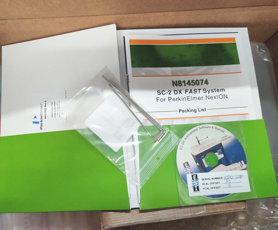 PerkinElmer ESI Scientific SC2-DX Autosampler w DXI-FAST Module Nexion MS NEW