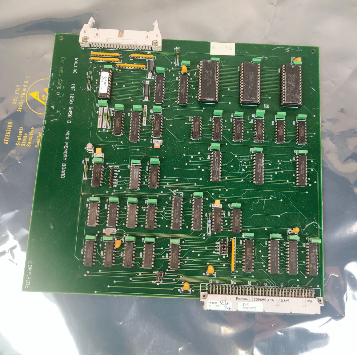 Perkin Elmer DIF 1055 6058 Memory Board for Automatic Gamma Counter Wallac