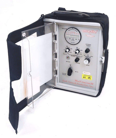 Impact Ultra-lite Series 326/326M Portable Suction Unit New Battery & Power cord