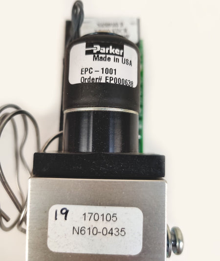 PerkinElmer N6509103 LEGO XDCR Valve Module w Parker EPC-1001 Clarus GC/MS