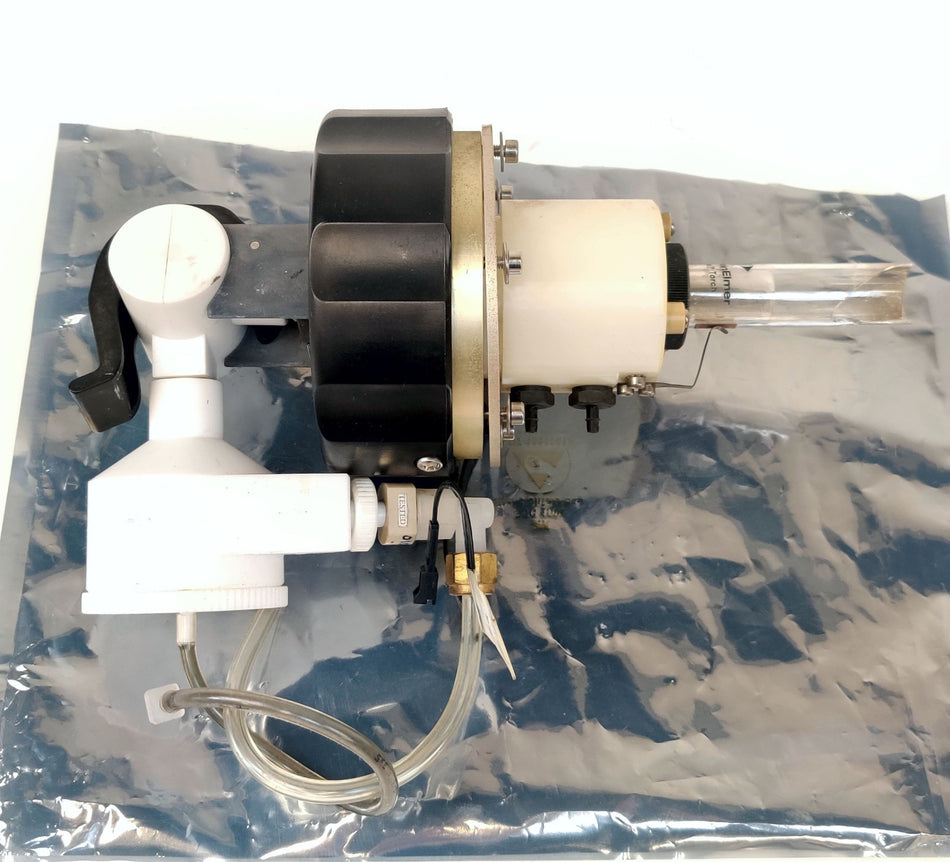 PerkinElmer Optima 2000 ICP OES Torch Mount Assy w Torch Glass and Spray Chamber