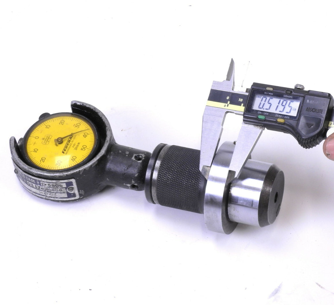 Hanlo 2.5" Cylinder Concentricity Runout Sweep Gage 1.3mm(0.051") Range