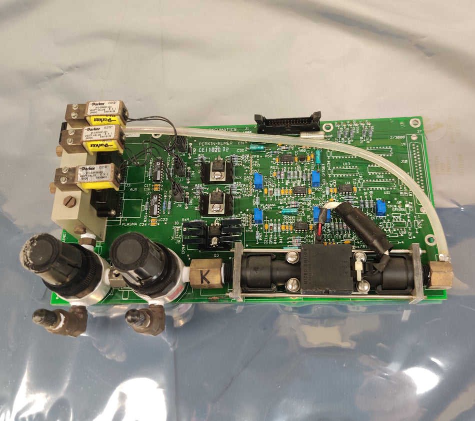 PerkinElmer Avio 500 & Optima 8300 RF Torch Pneumatics PCB N077-9524 issue E