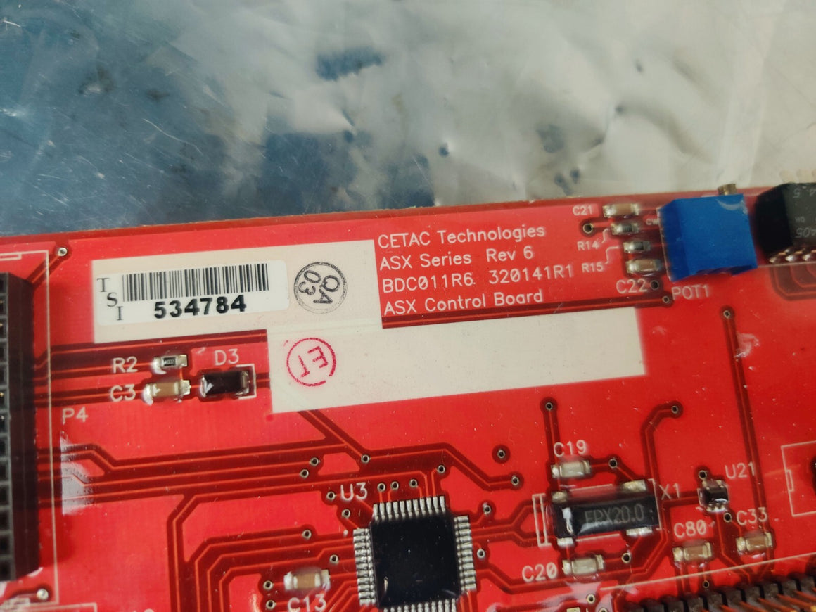 Placa de control del autosampler Agilent Teledyne ASX-1400 320141