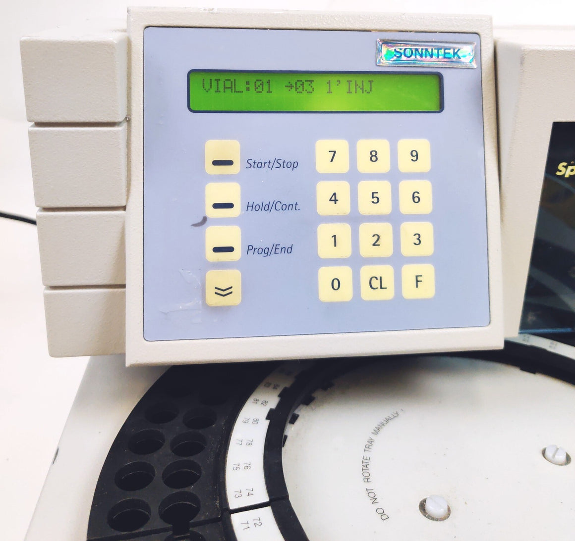 Spark Holland Autosampler HPLC LC System Basic Marathon 96 Vial Cap model 816 - 