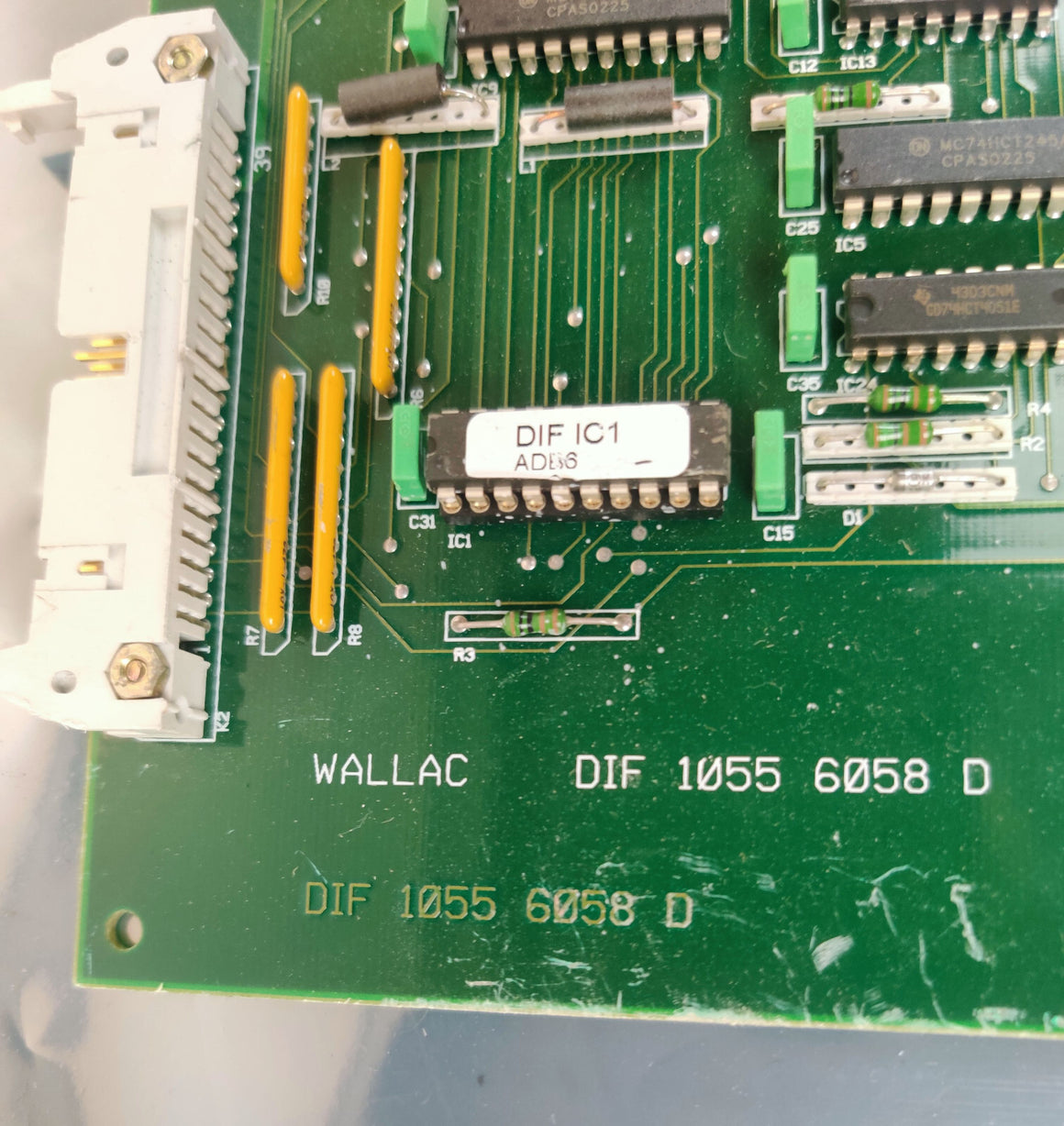 Perkin Elmer DIF 1055 6058 Memory Board for Automatic Gamma Counter Wallac